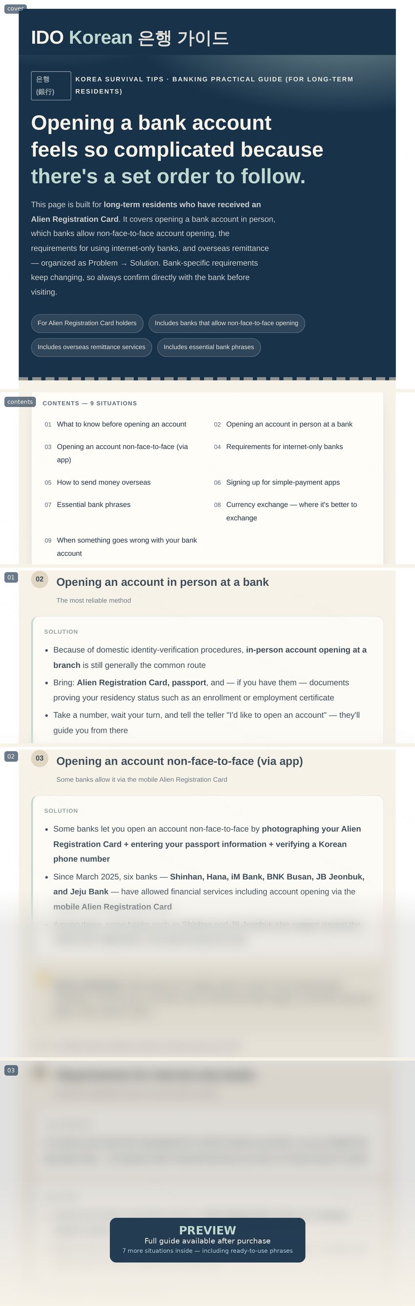 Bank Guide preview